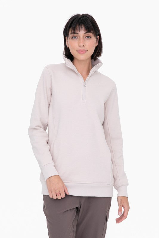 Classic Quarter Zip Sweatshirt